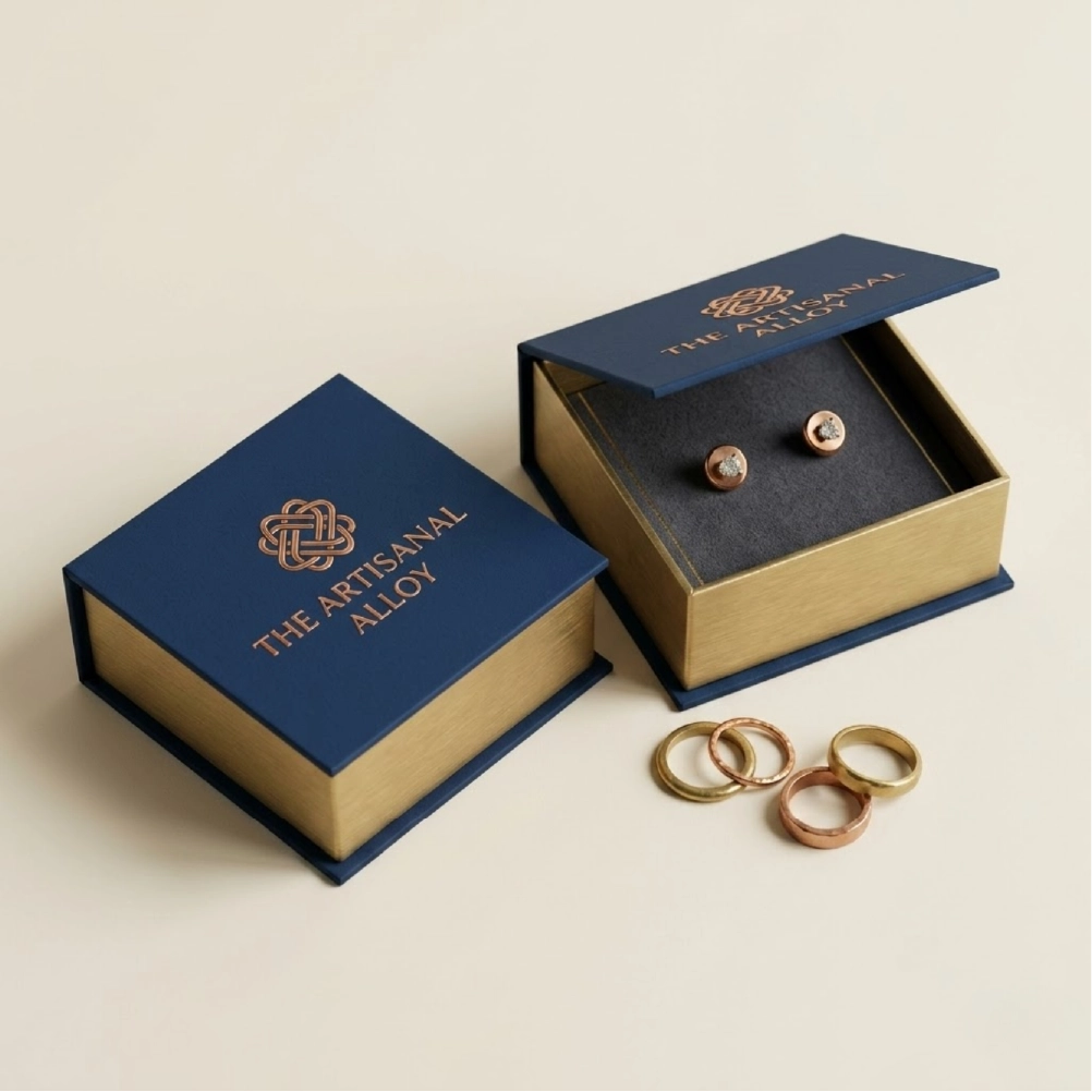 Custom Earring Boxes | Wholesale Rigid Jewelry Packaging | Best Custom ...